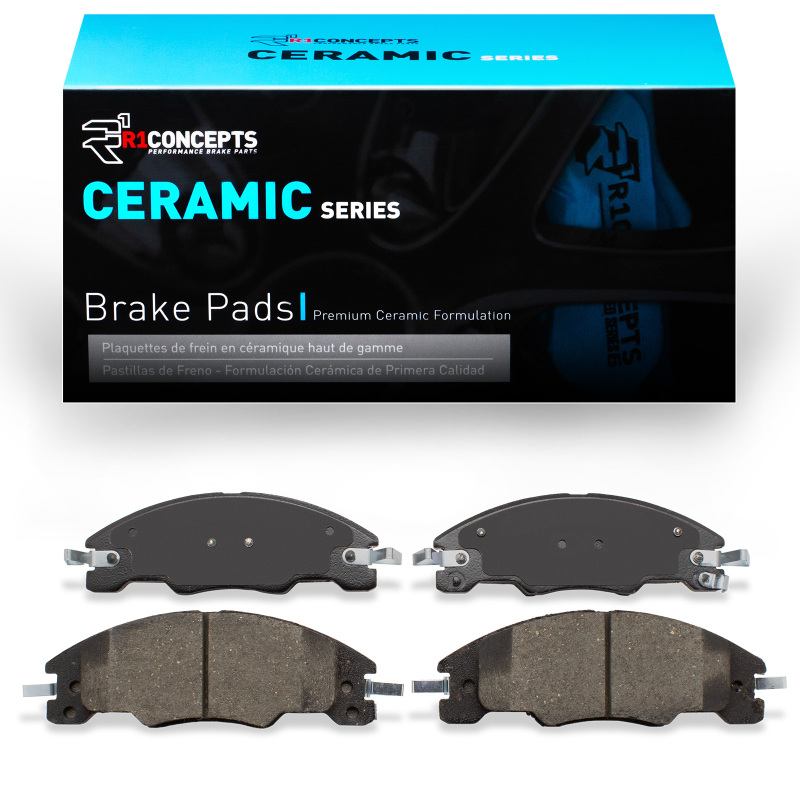 Ford Focus Brake Pads - Front - R1 Concepts - Ceramic - `08-`11